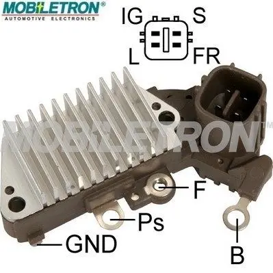 Regulator, alternator MOBILETRON VR-H2005-64A
