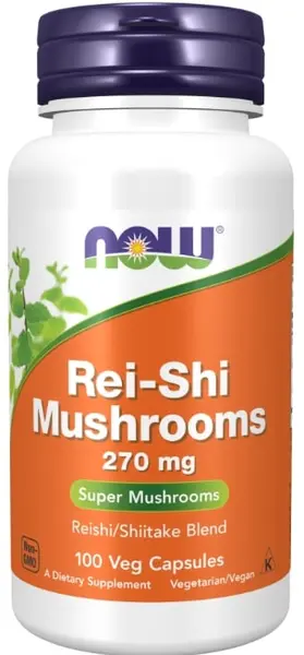 Rei-Shi Mushrooms, 100 capsule, Now