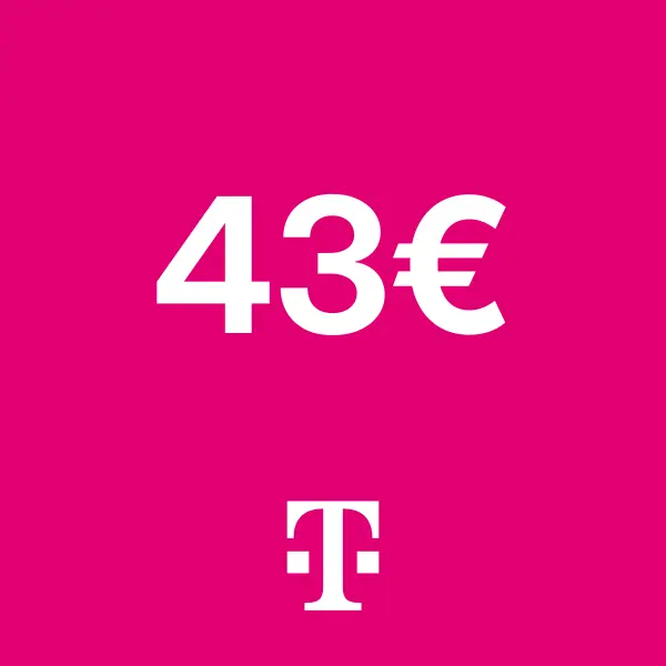 Reincarcare Telekom 43 Euro