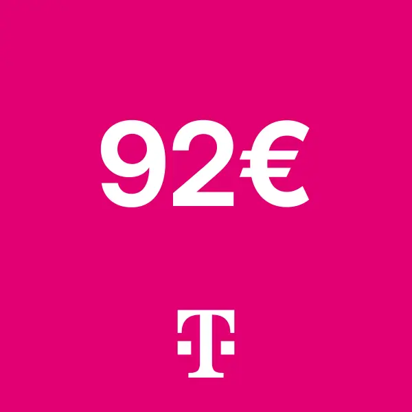 Reincarcare Telekom 92 Euro