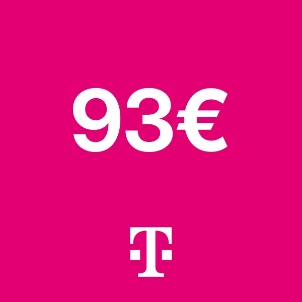 Reincarcare Telekom 93 Euro