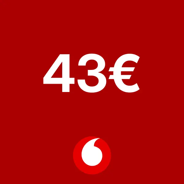 Reincarcare Vodafone 43 Euro