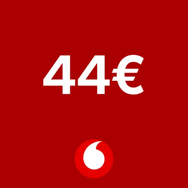 Reincarcare Vodafone 44 Euro