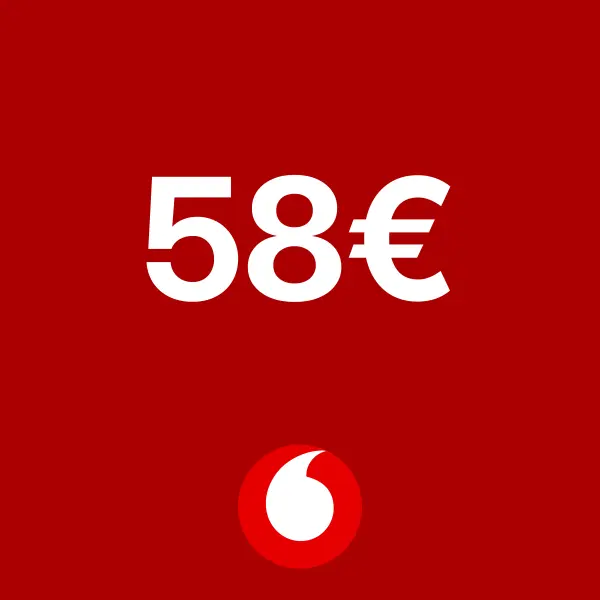 Reincarcare Vodafone 58 Euro