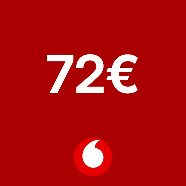 Reincarcare Vodafone 72 Euro
