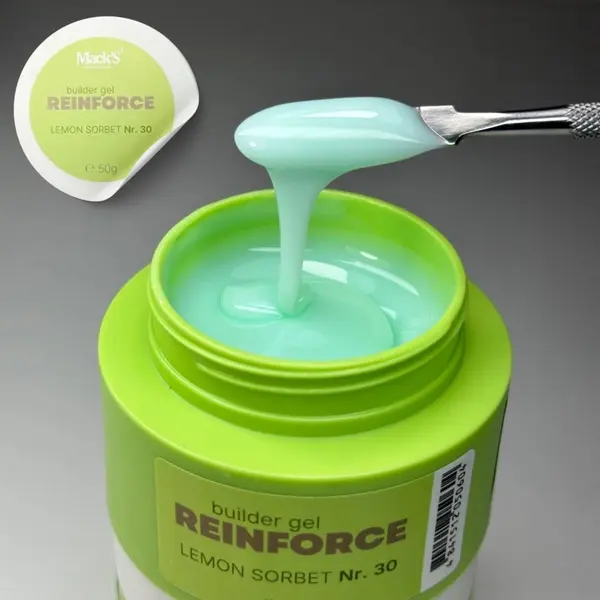 Reinforce Builder Gel Lemon Sorbet 30/50g Macks - REBGLS-50