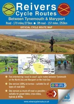 Reivers Cycle Routes - On and Off-road (waterproof), Sheet Map/Ted Liddle