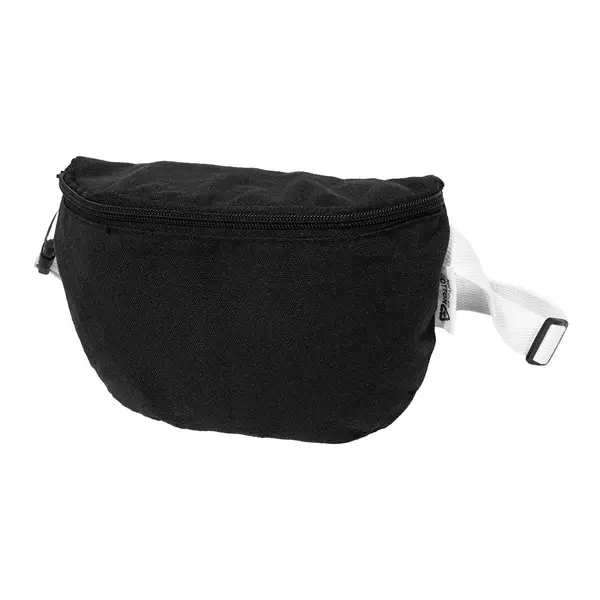 Rekan Hip Geantă din pânză reciclată - negru