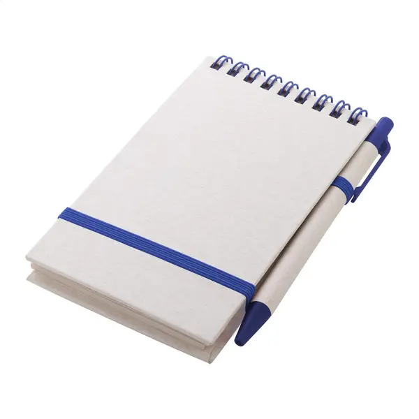 Relact Jot Agendă din carton reciclat al cutiilor de lapte - albastru