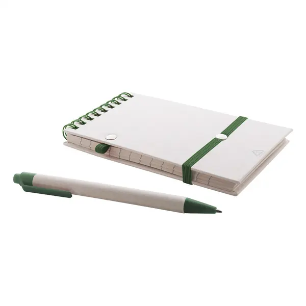 Relact Jot Agendă din carton reciclat al cutiilor de lapte - verde