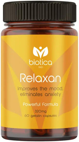Relaxan, 320 mg, 60 capsule de gelatină, Biotica 1961