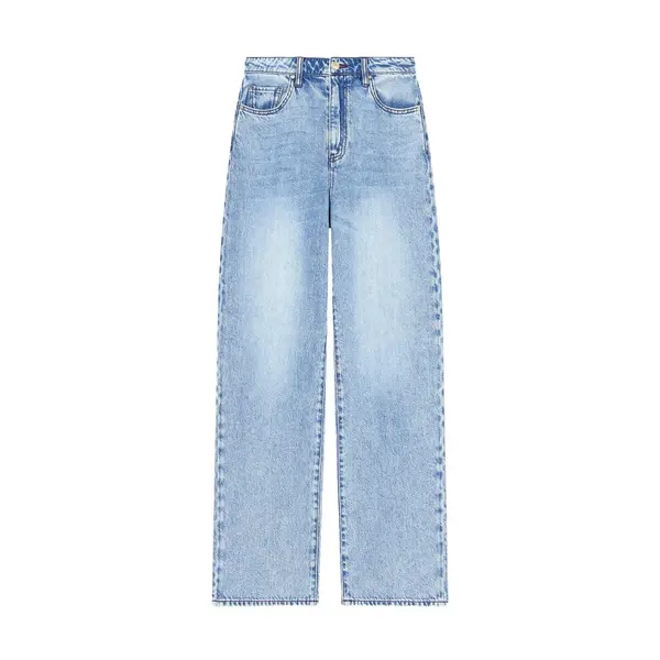 Relaxed fit jeans in lyocell denim blue 27