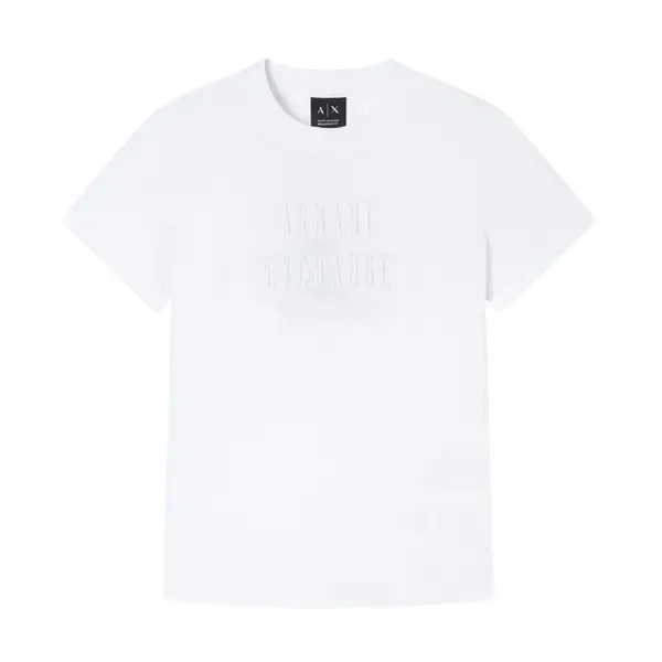 Relaxed fit t-shirt in cotton jersey white