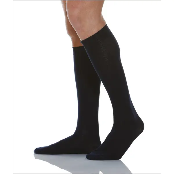 Relaxsan Ciorapi compresivi Relaxsan Calzino Lungo 920, pana la genunchi, unisex, compresie puternica 22-27 mmHG, Negru