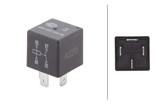 Releu, curent alimentare HELLA 4RA 933 332-451