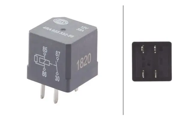 Releu, curent alimentare HELLA 4RA 933 332-591