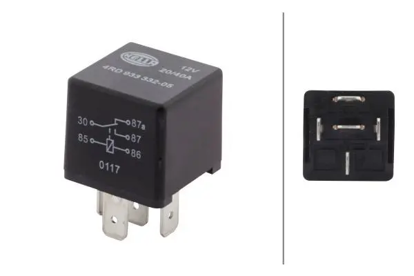 Releu, curent alimentare HELLA 4RD 933 332-051