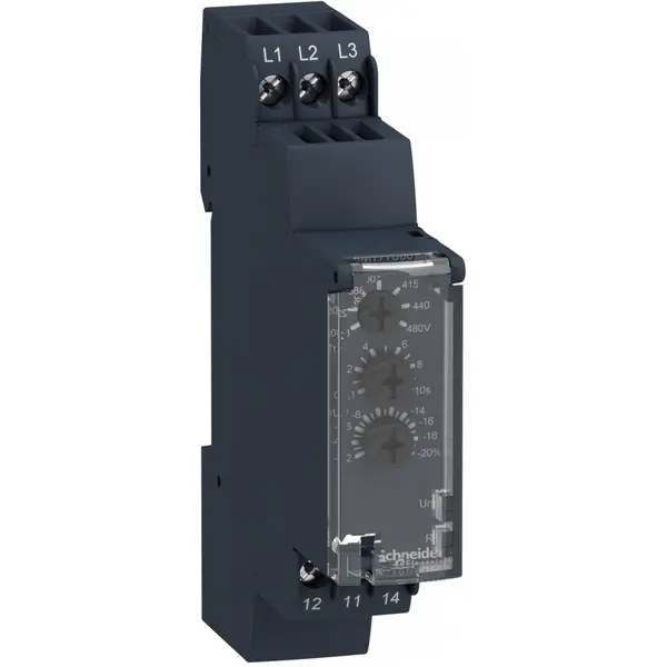 Releu de control multifunctional Rm17-Ta - interval 183 - 528 V C.A. Schneider RM17TA00