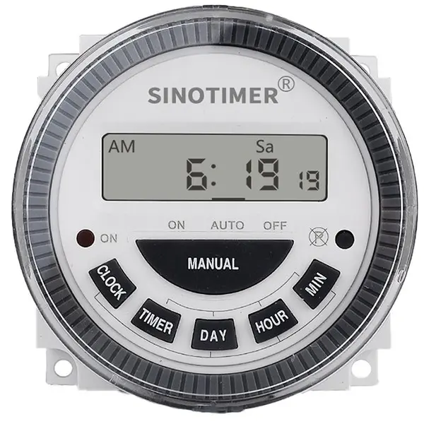Releu digital cu temporizator, Sinotimer, temporizator, intrerupator, programabila, 230V, 30A, TM619sH2-30D