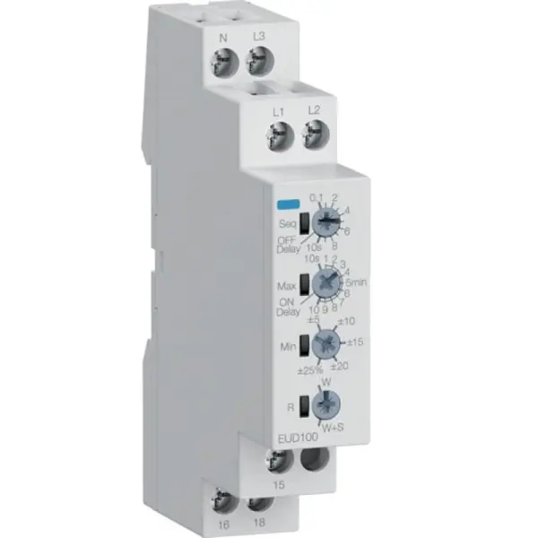 Releu monitorizare tensiune 1P+N/3P(N) Hager EUD100