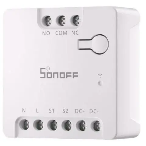 Releu Smart Wifi Sonoff MINI-D, 2A, 1 canal , contact uscat AC-DC , Matter support Sonoff 6920075742923