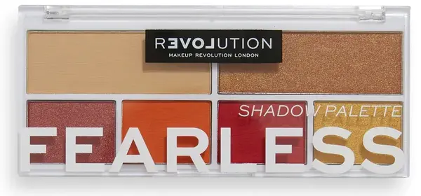 Relove by Revolution Paletă de farduri de ochi Play Love, Fearless, 6 culori