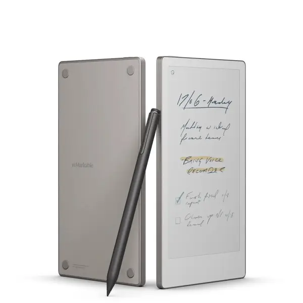 Remarkable Tableta ePaper reMarkable Paper Pro Move + Marker Plus, Display Canvas Color 7.3, Procesor Cortex-A55 1.7GHz Quad-Core, 2GB RAM, 64GB Flash, Wi-Fi, Argintiu