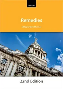 Remedies. 22 Revised edition, Paperback/The City Law School
