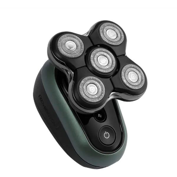 REMINGTON Aparat de ras pentru cap Remington Ultimate Series RX7 XR1600, 100% rezistent la apa, Functie Turbo, Negru/Verde