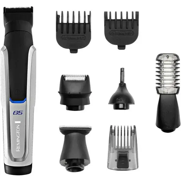 REMINGTON Aparat de tuns multifunctional 9 in 1 REMINGTON Graphite Series G5 PG5000, acumulator, 90 min autonomie, negru-argintiu