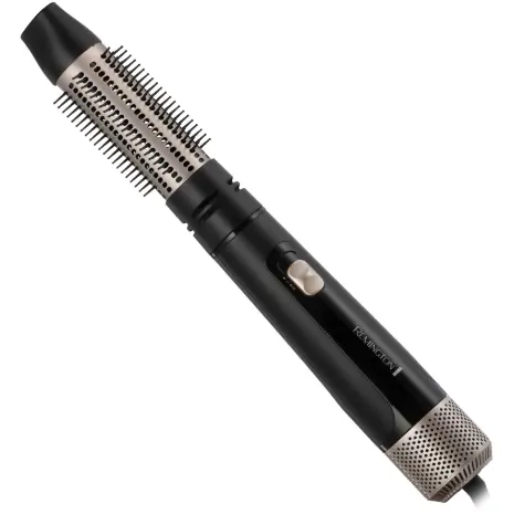 REMINGTON Peria electrica cu aer cald , ondulator par Remington AS7500, 1000 W, 2 trepte de temperatura, 2 trepte de viteza, husa, Negru-Auriu