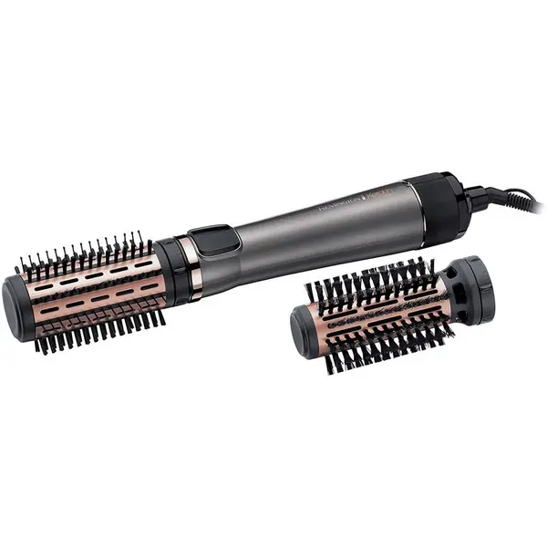 REMINGTON Perie Rotativa Remington Keratin Protect As8810, 1000w, Cheratina, Ulei De Migdale, 3 Accesorii, Gri/Aramiu