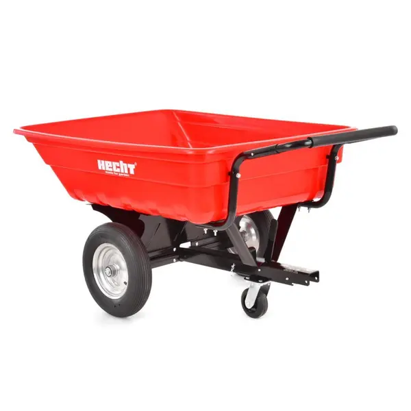 Remorca Hecht 53080, Capacitate 300kg, pentru Motocultor