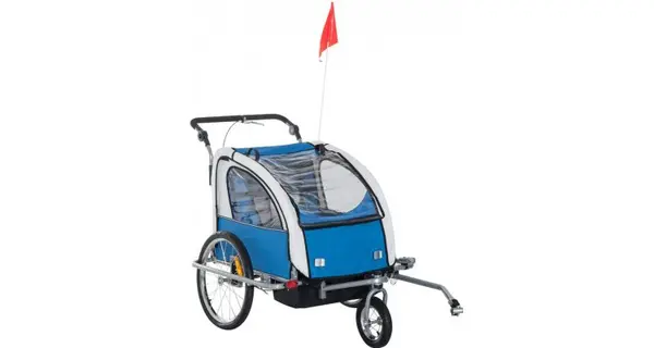 Remorca HOMCOM de bicicleta
