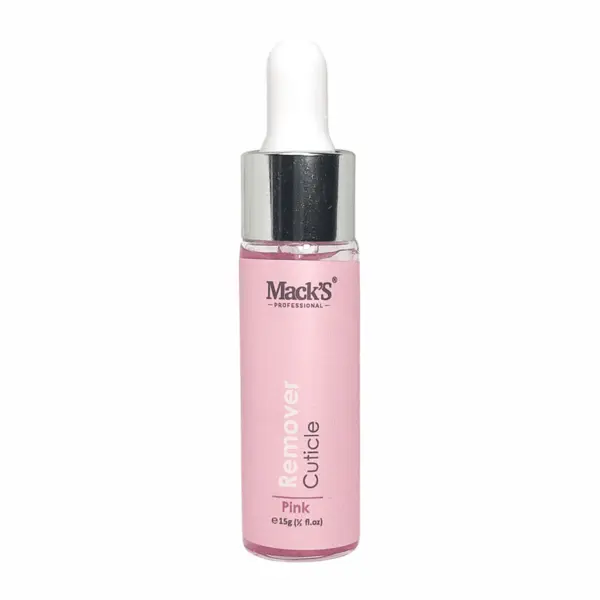 Remover Cuticle Macks Pink 15ml - RCM-PINK15