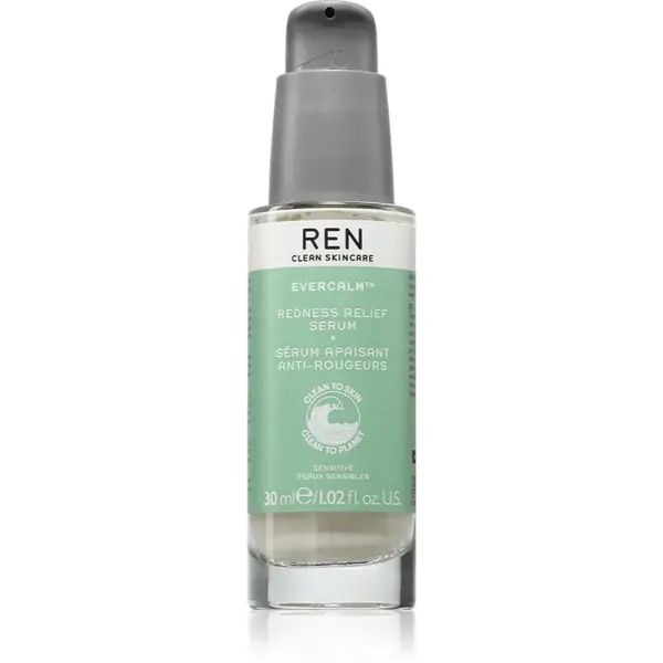 REN Evercalm Redness Relief Serum ser calmant pentru piele sensibilă 30 ml