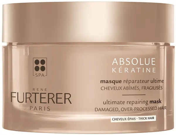 René Furterer Absolue Keratiné Mască reparatoare pentru părul gros, 200 ml