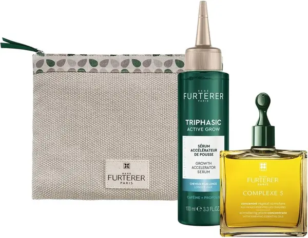 René Furterer Set - Ser pentru creștere rapidă Triphasic și Concentrat stimulant, 100 + 50 ml