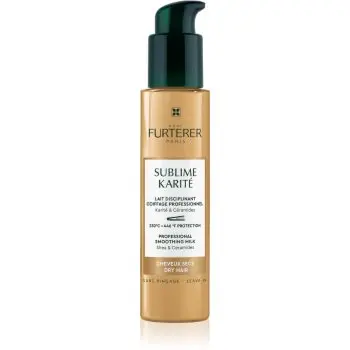 René Furterer Sublime Karité Professional smoothing milk balsam fara clatire pentru par uscat