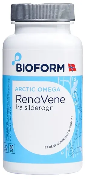 RenoVene Formulă pentru colesterol și inimă, 60 capsule, Bioform