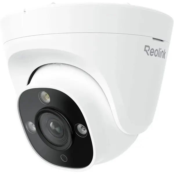 Reolink Camera de supraveghere IP Turret, Reolink RP-PCT12M, 12MP, IR 30m, lentila 2.8mm, PoE, microfon, speaker, AI, microSD