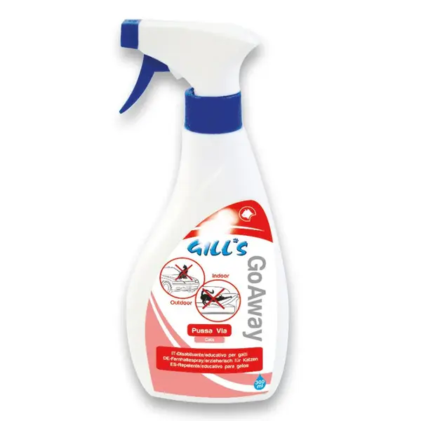 Repelent pentru comportament pisici Croci Gill s Pussa Via, 300 ml