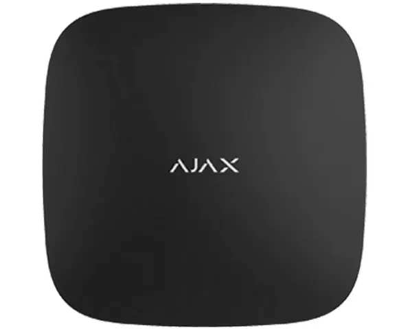 Repetor wireless negru, max 1800 m bidirectional, 868 Mhz, tamper dublu, AJAX REX BL