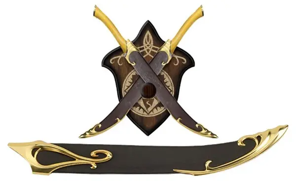 Replică United Cutlery Movies: The Lord of The Rings - Legolas Scabbard Set, 50 cm