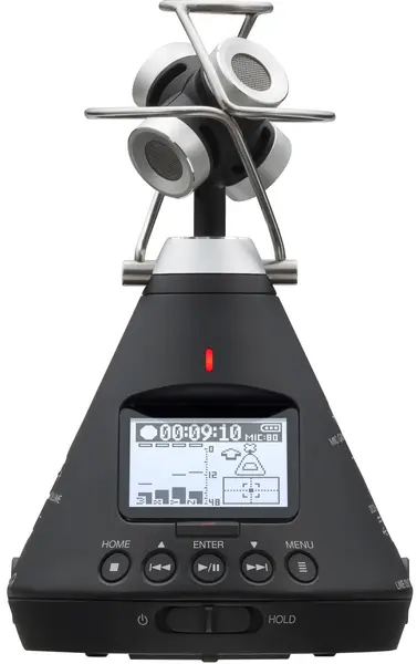 Reportofon Zoom - H3-VR 360°, negru