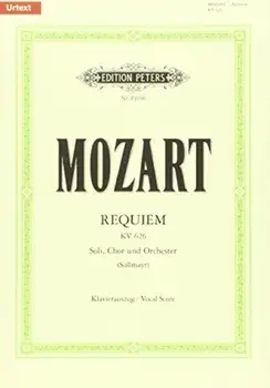 Requiem K626 Vocal Score Urtext/WOLFGANG AMA MOZART