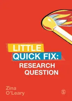 Research Question: Little Quick Fix, Paperback/Zina O'Leary