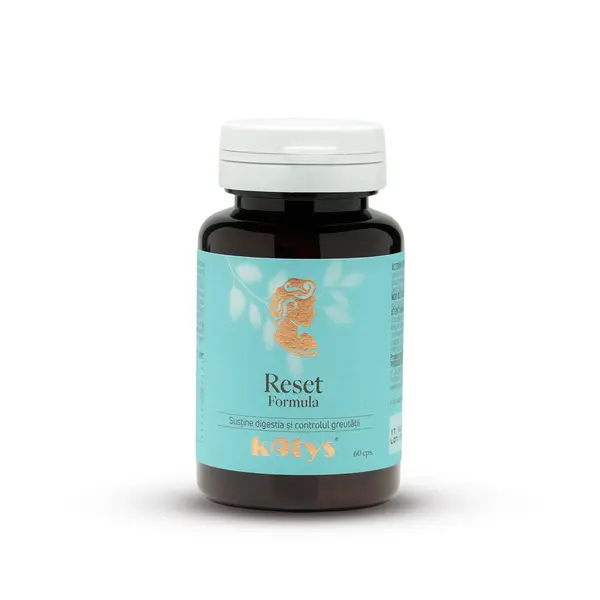Reset Formula -- 60 capsule pentru susținerea digestiei și controlului greutății, Kotys