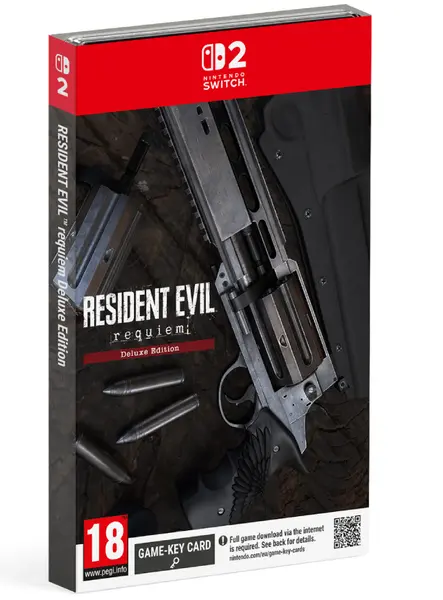 Resident evil 9 Requiem Deluxe steelbook Edition Game Key Card NSW2