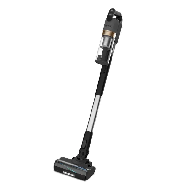 - Resigilat! Aspirator vertical fara fir LEVOIT V200, Autonomie 50 Min, Iluminare LED, 180W, Container 0.75 L, Filtru HEPA 5 Stadii, GRI